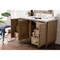 James Martin Vanities Portland 48in Single Vanity Whitewashed Walnut w/ 3 CM Ethereal Noctis Quartz Top 620-V48-WW-3ENC - alternate 3